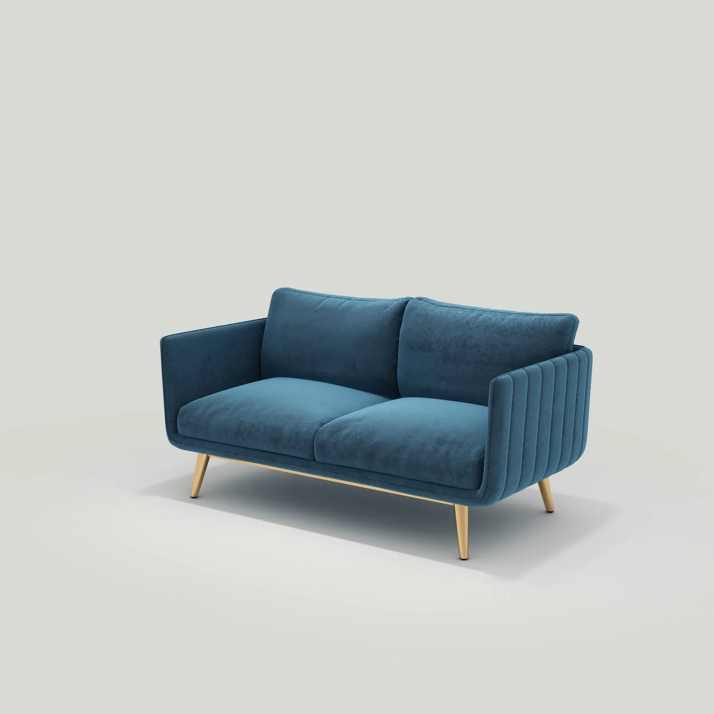 Office sofa Simple modern coffee table combination set Reception room Business meeting three-person sitting area sofa