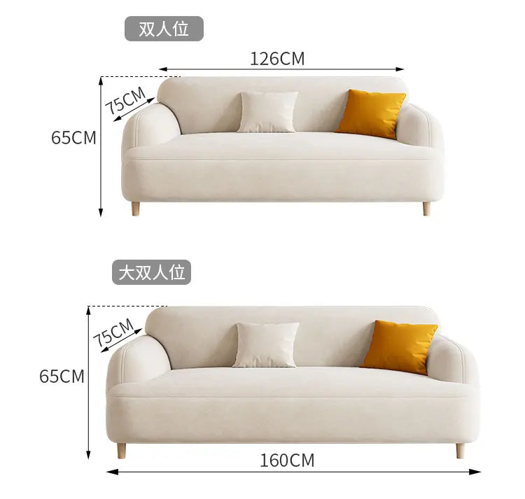 Luxury Charging  Sofas Bed U Shaped Sectional Furniture 7 Seat Modern European Fabric Living Room Sofas Set