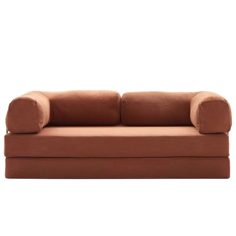 Vacuum Compressed Comfy Corduroy Fluffy Sofa Set Furniture Living Room Modular Couch Modern L Shape Sectional Sofa