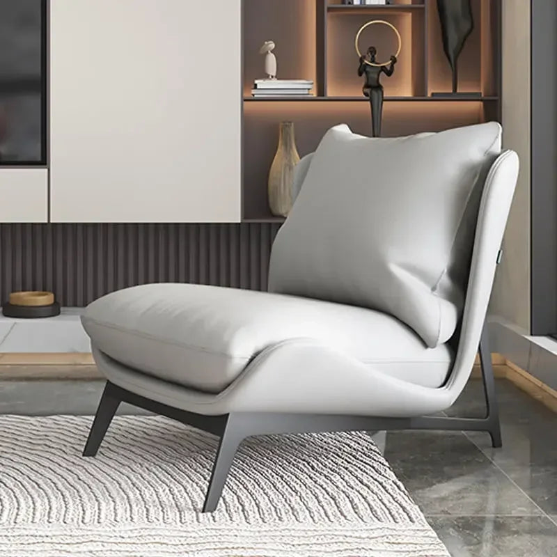 Single Chair Sofa Dining Armrest Chairs Black Yellow Upholstered Armchair Living Room Upholstery Replacement Salon Furniture