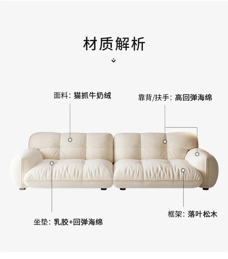 Classic Living Room Sofas Modern Minimalist Luxury Comfortable Decor Sofa Multifunctional Relaxing Adult Sillon Cama Furniture