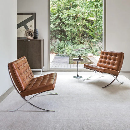 Single Sofa Chair Designer Star Same Leisure Simple High-end Luxury Leisure Chair Nordic Single Barcelona Modern Recliner Chair