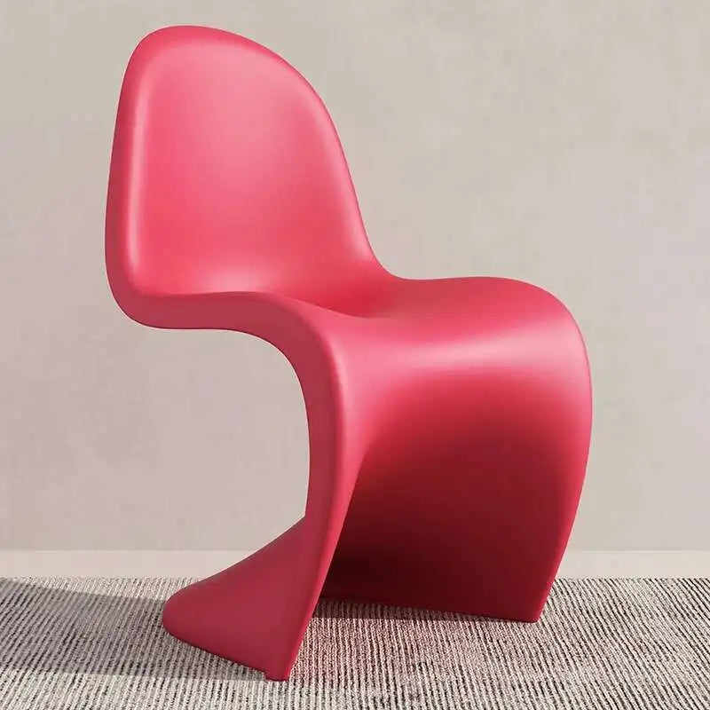 Nordic Plastic Dining Chairs Transparent Lazy Designer Ergonomic Dining Chairs Accent Desk Minimalist Muebles Acrylic Furniture