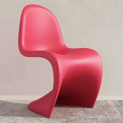 Nordic Plastic Dining Chairs Transparent Lazy Designer Ergonomic Dining Chairs Accent Desk Minimalist Muebles Acrylic Furniture