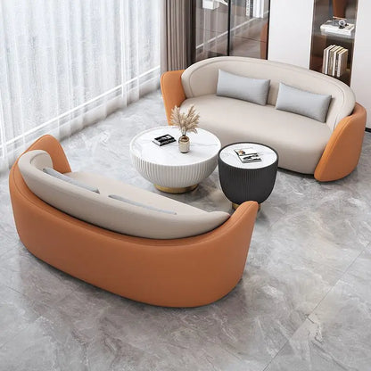 Bureau de vente réception négociation zone de repos canapé chaise bureau réception d'affaires table et chaise de négociation pour trois personnes