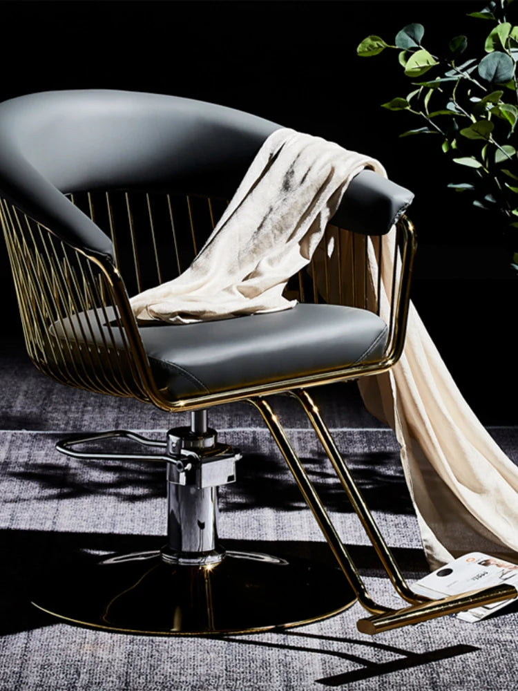 Chair Hair  Private Network Red Disc High-Grade Lifting Rotating Hair Cutting Chair