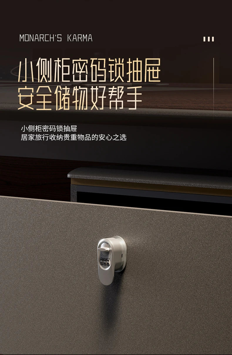 Filing Cabinet Luxury Large Computer Tables Modern Minimalist Executive Manager President Table Office Combination Furniture