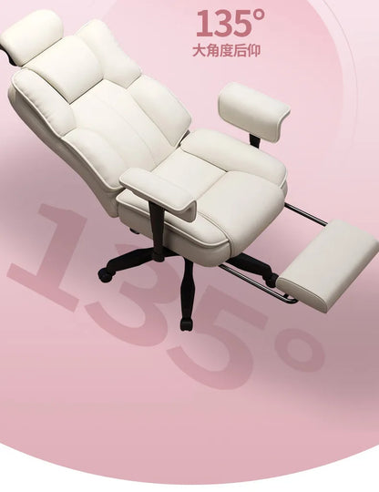 Lazy Living Room Rolling Office Chair Computer Salon Designer Office Chair Swivel Comfortable Silla De Escritorio Home Furniture
