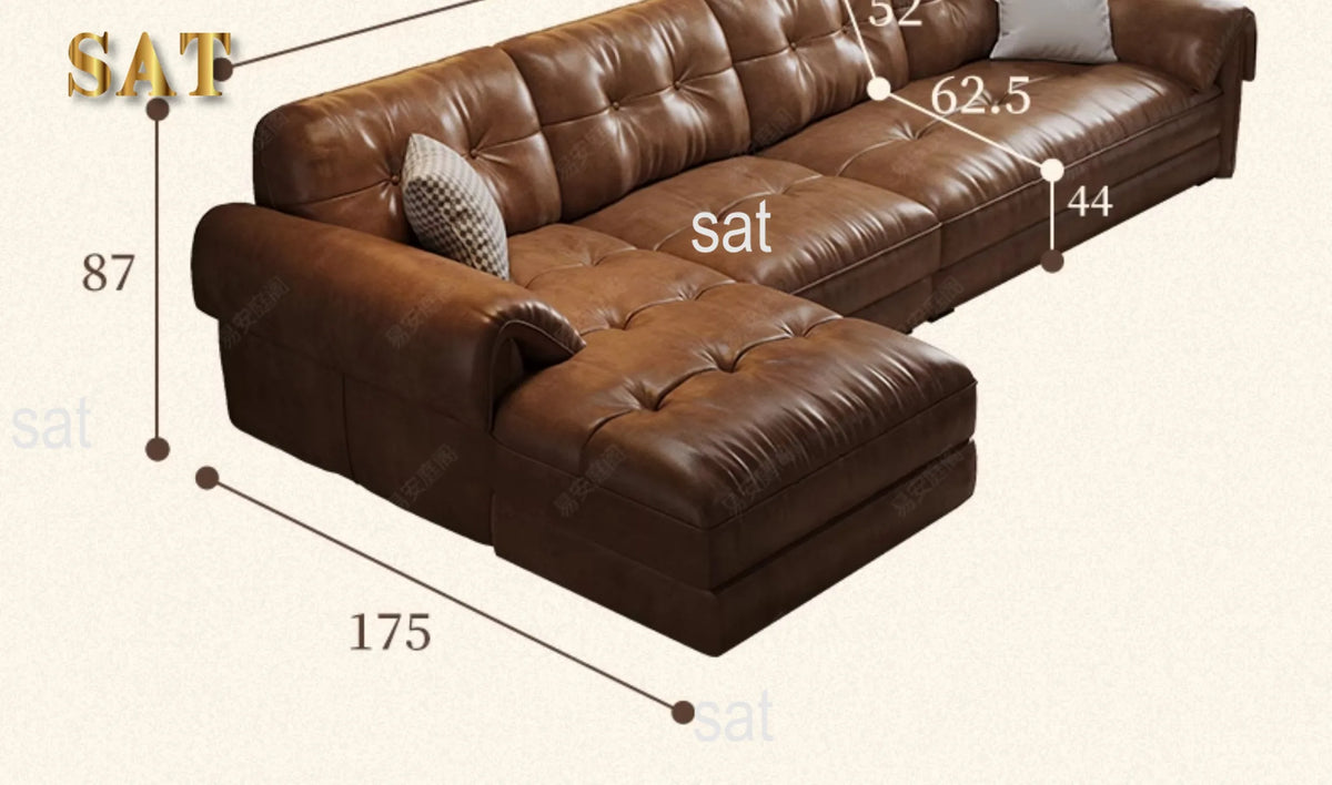 Minimalist Brown Sleep Sofa Faux Leather Designer Loveseat Lazy Sofa Couch Cloud Divano Da Soggiorno Living Room Furniture