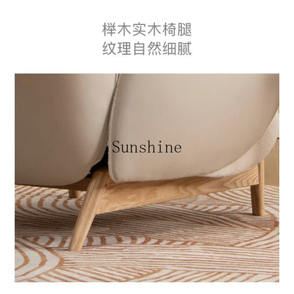 Sofa chair Nordic style home leisure chair lazy bedroom recliner simple atmosphere