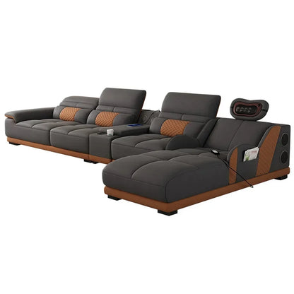 Cozy Nordic Modern Living Room Sofas Relaxing European Recliner Lazy Sofas Floor Massage Woonkamer Banken Home Furniture