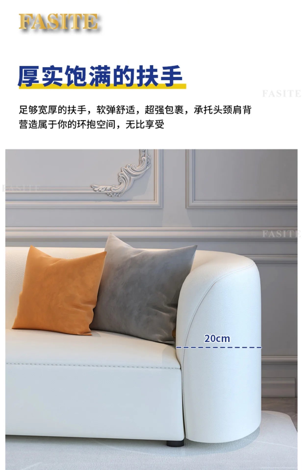Leisure Style Christmas Nordic Style Sofa 3 Seater Foam Sponge Floor Module Couch Sectional  Canape Salon Living Room Furniture