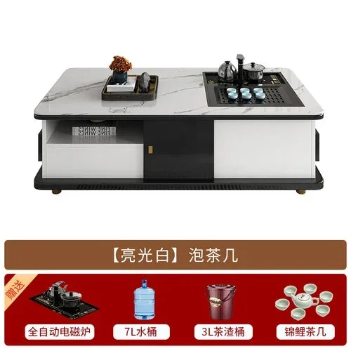 Multi Function Smart Coffee Table Luxury Cheap Rectangle Design Modern Coffee Table Nordic Tea Auxil Home Furniture