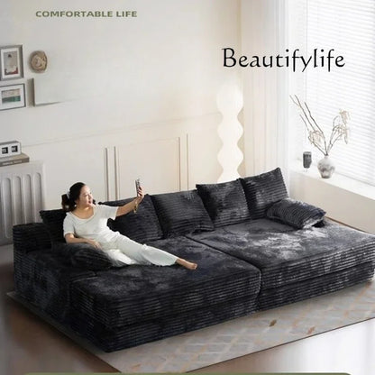Bed Luxury European Sofa Armrest Adults Villa Floor Vacuum Compressed Couch Living Room Recliner Divano Sottovuoto Furniture