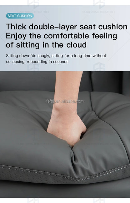 Chair Office Furniture Wholesale Luxury Modern Leather Ergonomic Boss Chair Office Chair  for Fat People