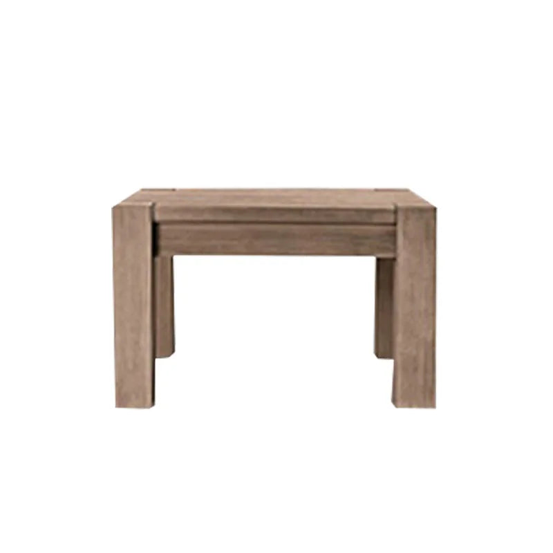 Outdoor rattan sofa courtyard preservative wood designer villa hotel  teak leisure  combination