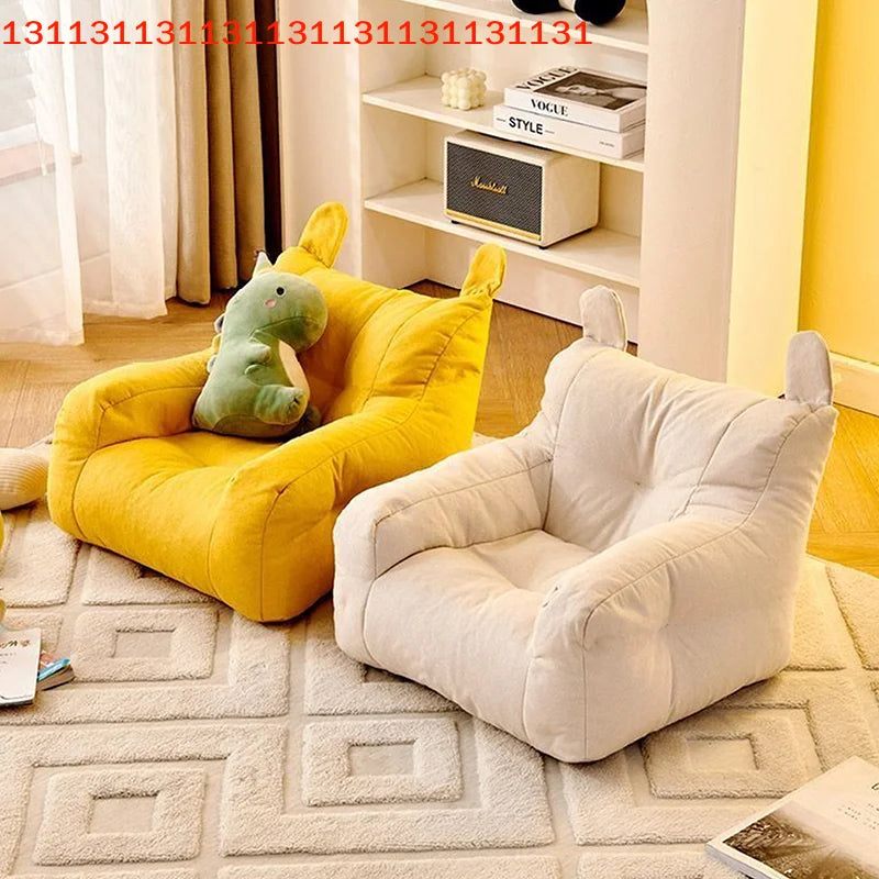 Lazy Sofa With Storage Bag Children's Bear Sofa Chair For Boys And Girls Soft Small Sofa Chair Comfortable Ergonomic Living Room
