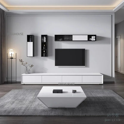 Italian Light Luxury Tea Table Modern Creative Personality Coffee Table Living Room Furniture Small Apartment Living Room Table