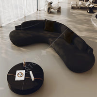 White Minimalist Comfortable Large Size Living Room Sofas Terrace Furniture