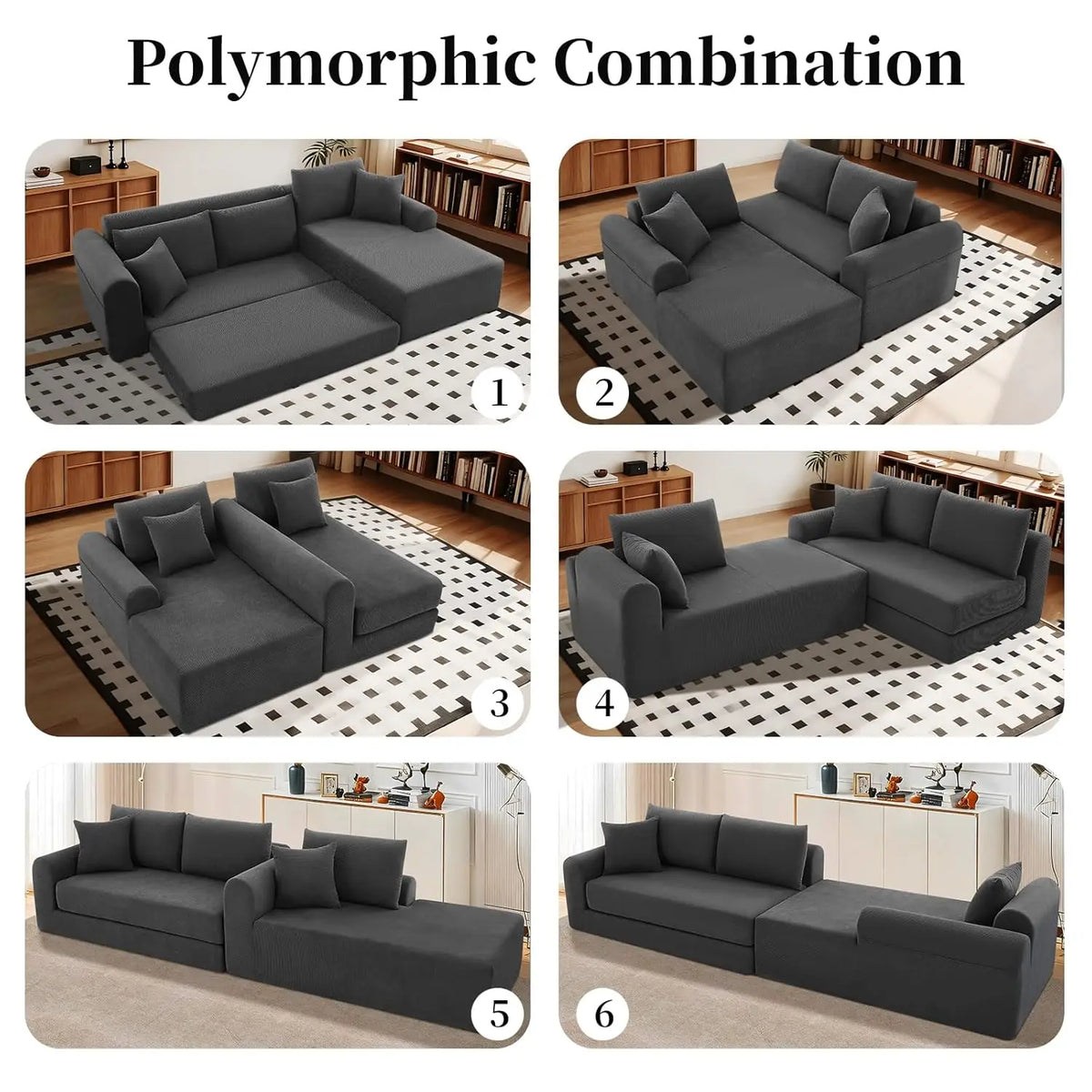 Modular Sectional Couch in a Box 103