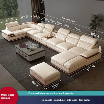 Light Luxury Living Room Sofas Villa Comfortable Italian Style Design Modularity Sofas Recliner Sofas for Living Room Furniture