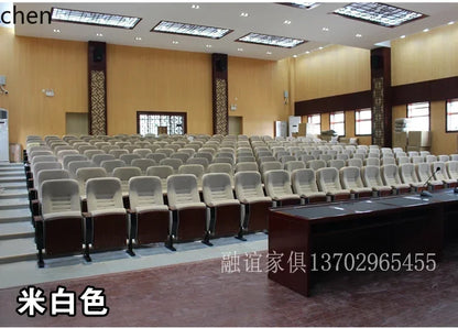 HT meeting room with row chairs Cinema School ladder classroom Aluminum alloy academic lecture hall seat