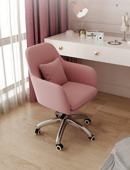 Lift Swivel Office Chairs Bedroom Home Armrest Backrest Leisure Computer Chair Student Dormitory Comfortable Learning Desk Chair