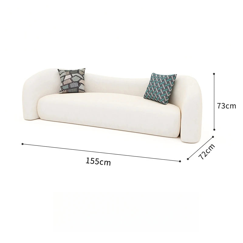 Lounge Floor Living Room Sofas Modern Recliner Children Minimalist Sofas Relaxing Hallway Conference Wood Divano Furniture