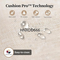 4-Piece Outdoor Patio Furniture Set, Wicker Rattan Conversation Set with 3-Seat Sofa, 2 Chairs, and Coffee Table