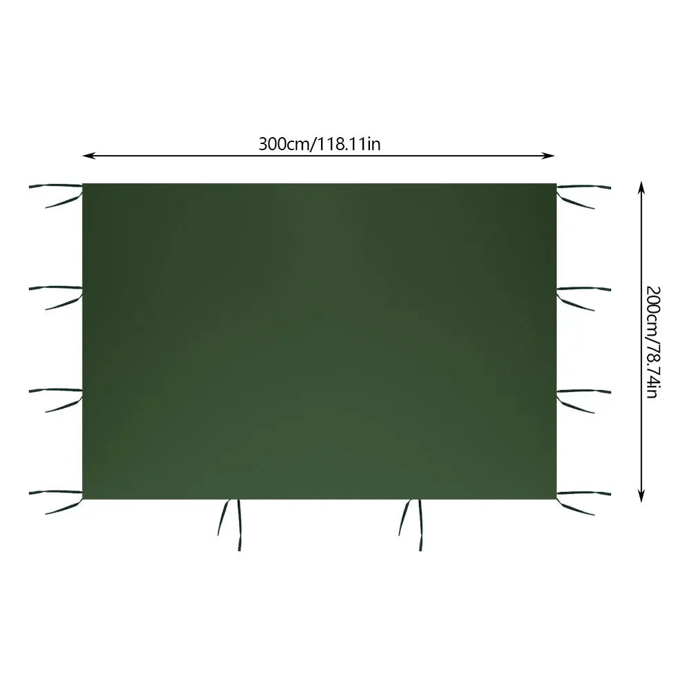 Waterproof Gazebo Awning Sunshade 3x2m Sun Shade Sail for Outdoor Garden Beach Camping Sunshade Garden Party Camping Tent