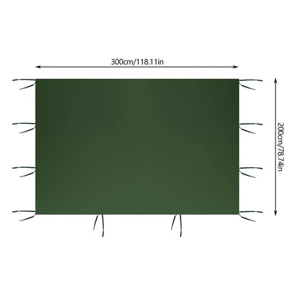 Waterproof Gazebo Awning Sunshade 3x2m Sun Shade Sail for Outdoor Garden Beach Camping Sunshade Garden Party Camping Tent