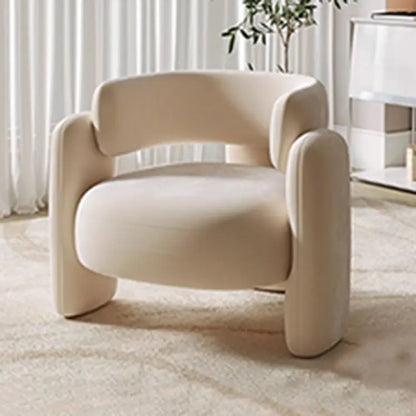 Nordic Simple Single Leisure Chair Living Room Sofa Home Fabric Recliner Bedroom Balcony Small Sofa Study Reading Sofas