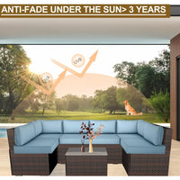 14 Piece Outdoor Patio Cushion Cover Replacement, Waterproof Patio Cushion Covers, Outdoor Furniture Cushion - Free Delivery