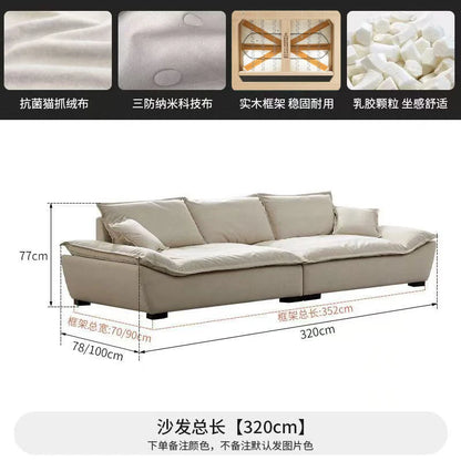 Love Seat Modern Living Room Sofas Nordic Luxury Floor Armchair Sectional Outdoor Sofa Patio Balcony Divano Hotel Furniture
