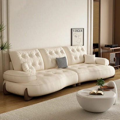 Postmodern Living Room Sofas Fabric Nordic Designer Modern Lounge Couch Lazy Replica Sleeper Princess Divano Salon Furniture