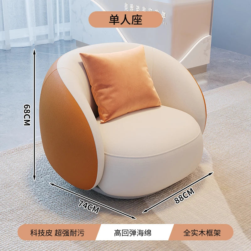 Modern Simple Sofa France Leisure High Quality Designer Decor Adult Salon Sofas Creative Comfortable Muebles Home Furniture