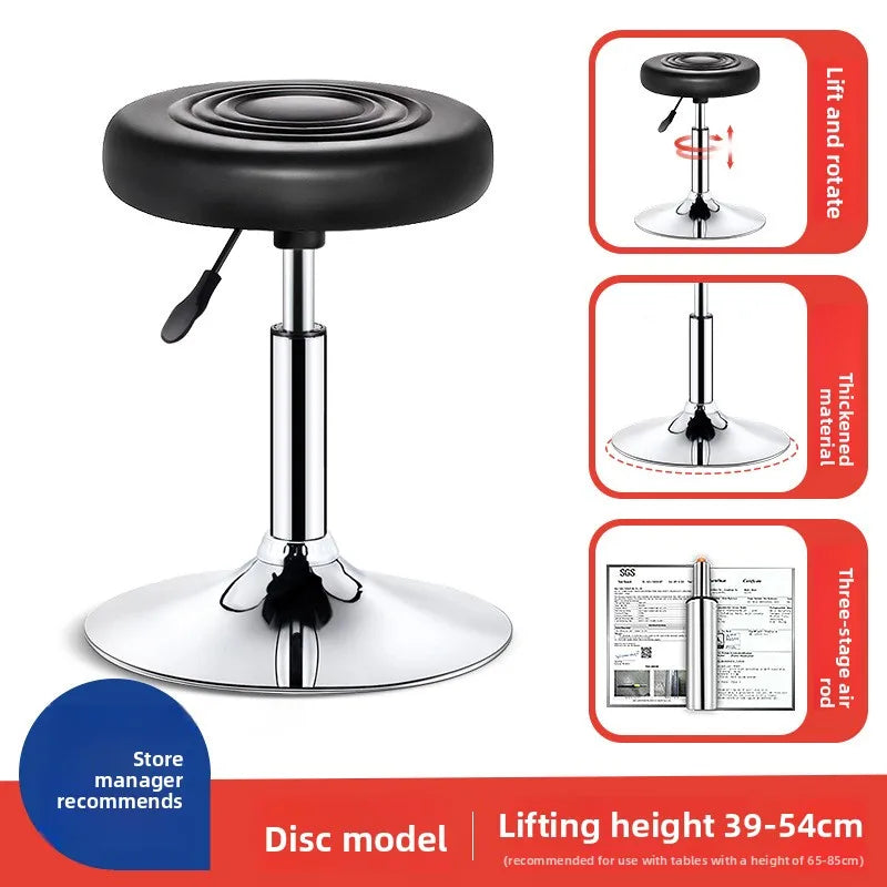 Bar chair swivel chair lift bar chair swivel bar stool haircut chair high stool round stool beauty stool