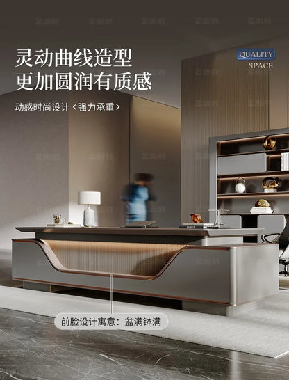 Drawers Wood Office Desks Organizer Stand Computer Portable Office Desks Study Modern Mesas De Computador Office Furniture