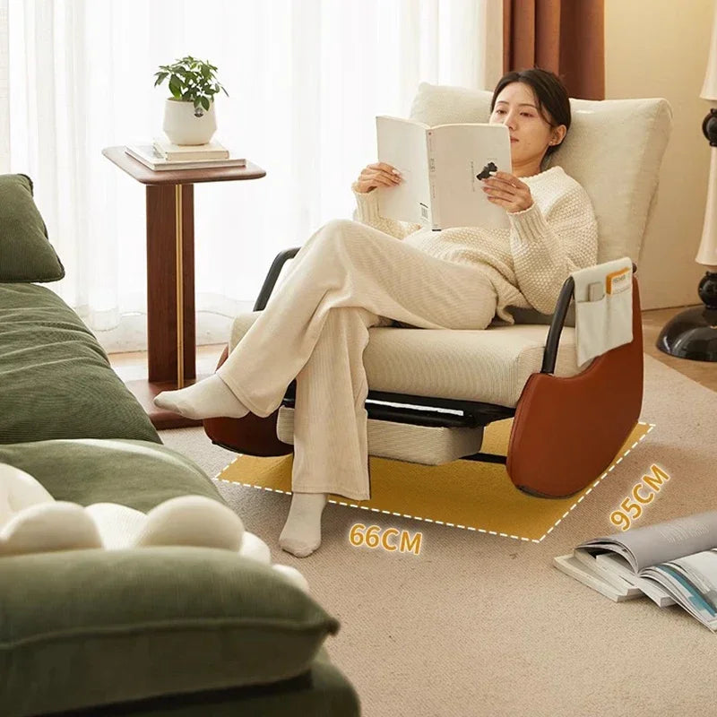 Luxury Salon Living Room Chairs Nordic Girl Arm Sofa Reading Balcony Chairs Comfortable Portable Sillon Lounge Suite Furniture
