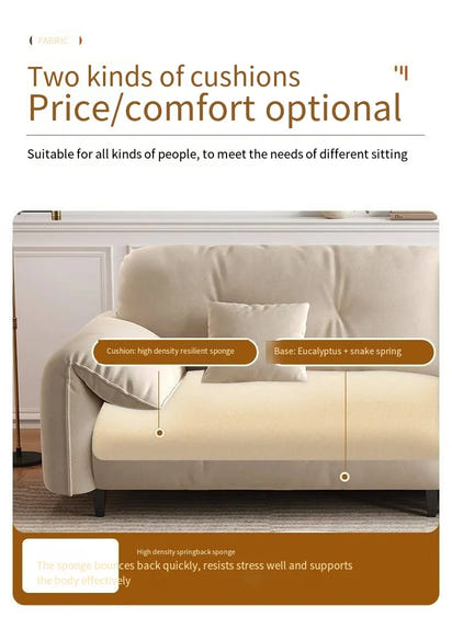 Large  Apartment Sofa Wood Lounge  Puffs Recliner Longer Sofa Modern Designer Luxury Nordic Muebles Para El Hogar Home Furniture