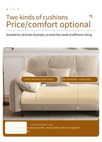 Large  Apartment Sofa Wood Lounge  Puffs Recliner Longer Sofa Modern Designer Luxury Nordic Muebles Para El Hogar Home Furniture