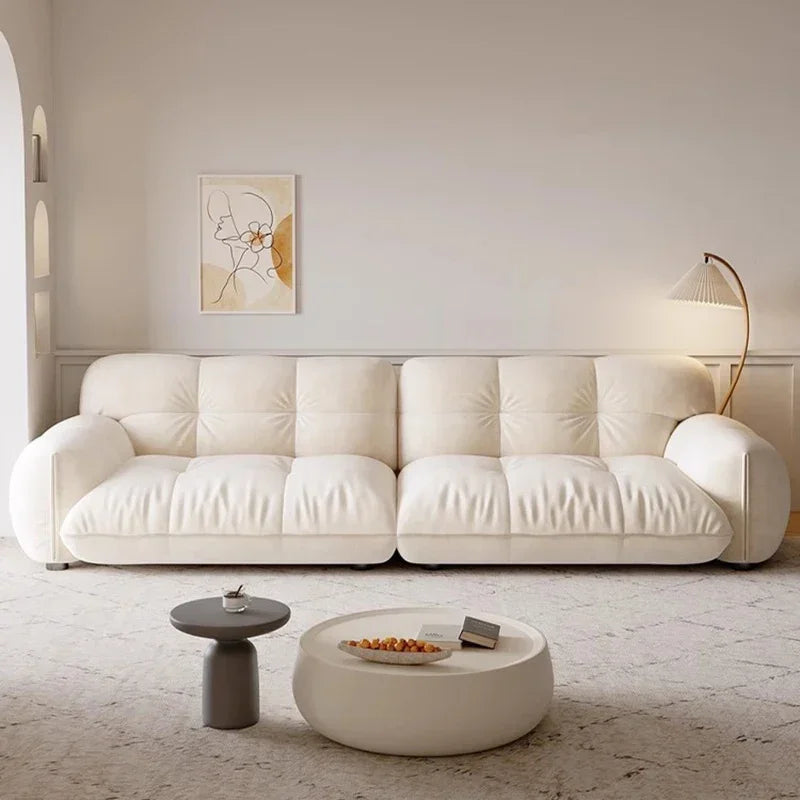 Classic Family Living Room Sofas Recliner Modern Minimalist Luxury Sofa Multifunctional Relaxing Woonkamer Banken Home Furniture