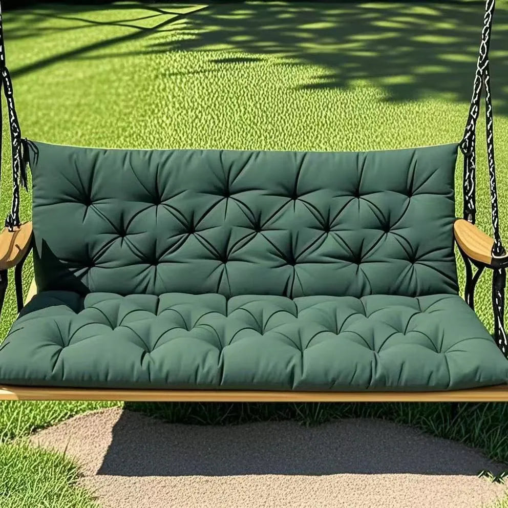 100x150cm Outdoor Hanging Chair Bench Cushion Swing Replacement Cushion Thick Garden Swing Cushion Swing Replacement