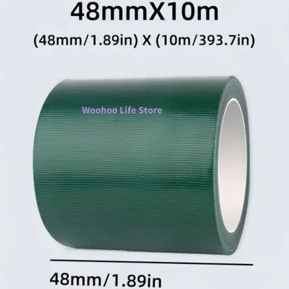 Waterproof Tent Repair Tape Outdoor Universal Awning Patch Tape for Camping Heavy Duty PVC Tarpaulin Repair Tape 5x10M Survival