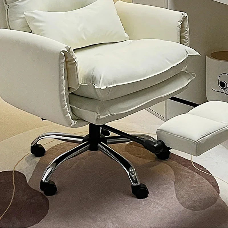 Executive Chair Leather Ergonomic Gamer Furniture Home Individual Armchair Saddle Transparent Anime Dresser Work Cheap Low Desk