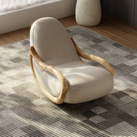 Relaxing Lounges Accent Chair Lazy Household Rocking Living Room Sofa Relax Armchairs Break Celebrity Creamy Balcony Furniture