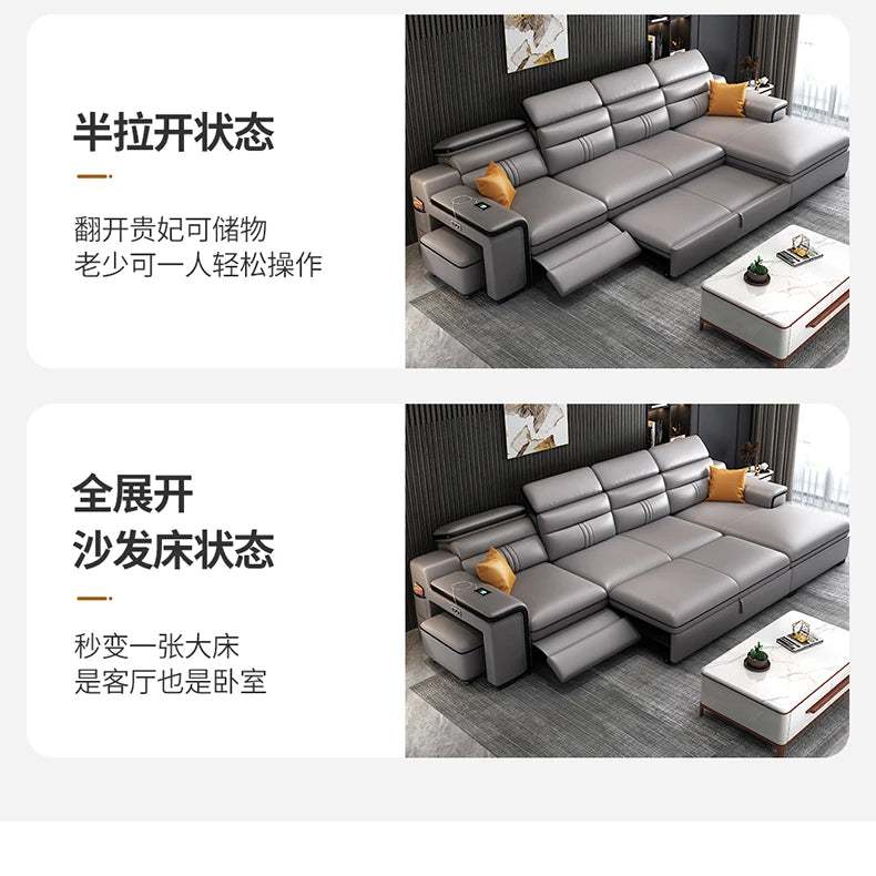 Longer Queen Living Room Sofas European Luxury Floor Folding Living Room Sofas Multifunctional Storage Sofas Camas Furnitures