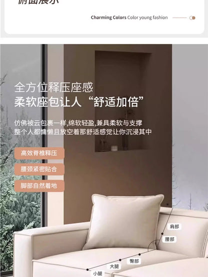 Girly Designer Living Room Sofas Aesthetic Sleep Lazy Lounges Living Room Sofas Luxury Nordic Divano Soggiorno Furniture Home