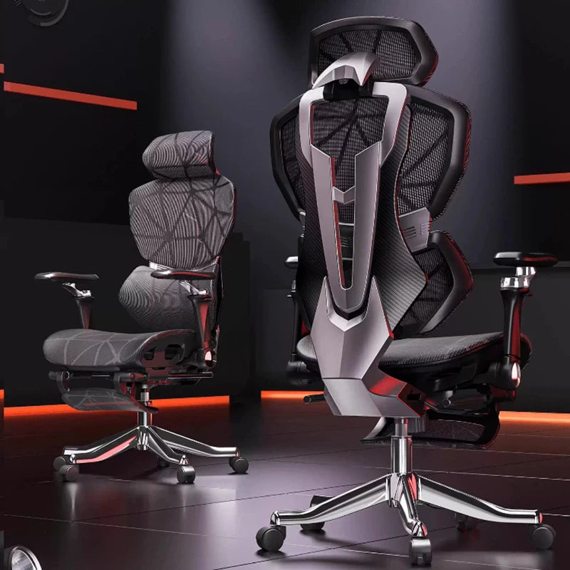 Nordic E-sports Gaming Chair Modern Ergonomic Reclining Comfortable Lumbar Support Office Chair Liftable Home Furniture FYOF