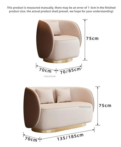 Nordic Designer Armchairs Hotel Lobby Negotiation Chair Living Room Chairs Home Furniture Luxury Conference Chair